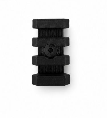 Picture of M-LOK to Weaver Rail Adapter 3D Printed