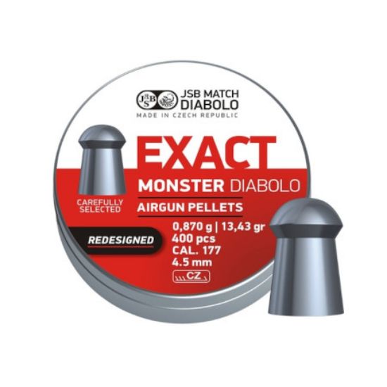 Picture of JSB Exact Monster Pellets .177 4.52mm x 400pcs