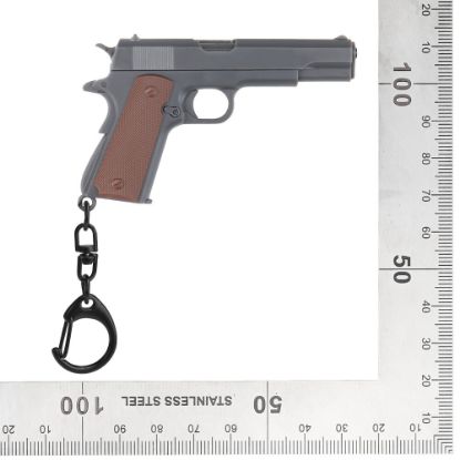 Picture of Keyring of 1911 Pistol Grey
