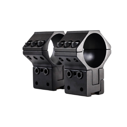 Picture of WULF 30mm 40 MOA Adjustable 6 Screw 9-11mm 2 Piece Dovetail Rings