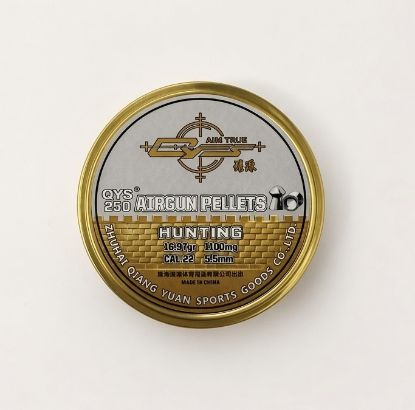 Picture of QYS Domed .22 5.52 16.97gr Pellets x 10 Tins