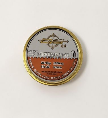 Picture of QYS Domed Slug .22 5.50 25.46gr x 10 Tin