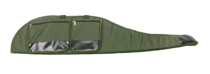 Picture of Green Two Pocket Gun Slip Faux Leather Gun Bag