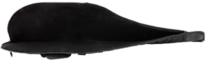 Picture of Black Two Pocket Gun Slip Faux Leather Gun Bag