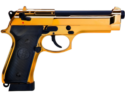 Picture of Trimex Arms Gold TX92A1 4.5mm CO2 with Hard Pistol Case